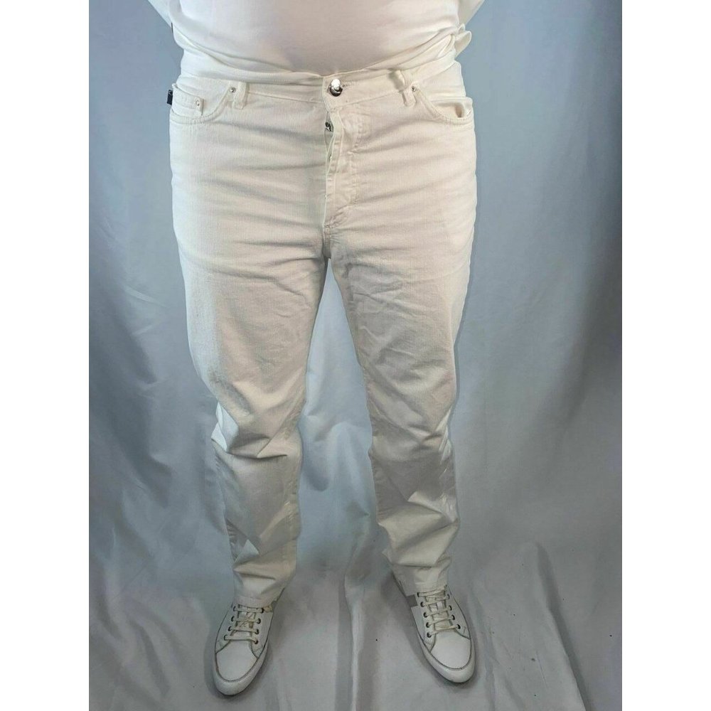 Just Cavalli White Denim Jeans Pants